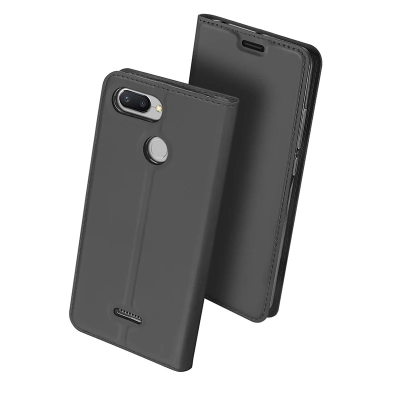 Dux Ducis чехол Xiaomi Redmi 6 Чехол кожаный бумажник Чехлы для 6A Redmi6 флип Coque Xiomi pro
