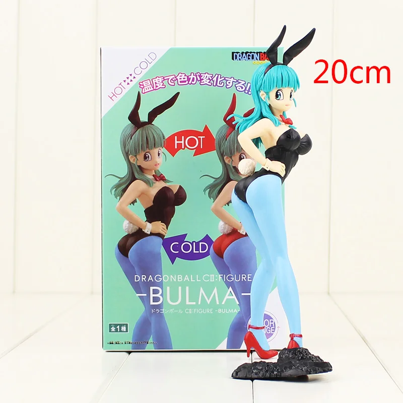 Style A in box 13-24 см Dragon Ball Z Gals Bulma изменение цвета блеск гламуры Android 18 Videl Chi Китай платье ПВХ фигурка Модель Кукла игрушка - Цвет: Style A in box