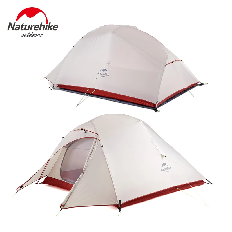 NatureHike Upgrade Cloud Up 20D силиконовые палатки двухслойные 3 Человек Палатка Сверхлегкий Открытый Палатки Кемпинг barraca de praia