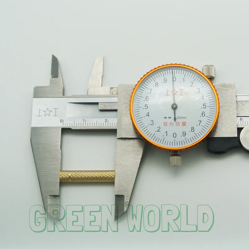 Однотонный латунный адаптер Green World 1 шт./лот внутренняя резьба 8 36 32|Аксессуары для