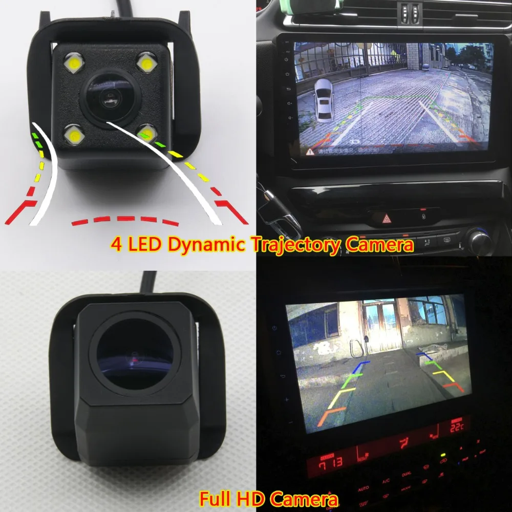Камера заднего вида рыбий глаз 1080P MCCD HD для Toyota Ноя R70 Voxy Dodge re NAV1 Alphard Vellfire MK2