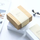 DL Удобная креативная воловья кожа цвета слоновой кости белый квадратный блок блокнот бумага кирпич Удобная наклейка 400 пользовательская Удобная наклейка