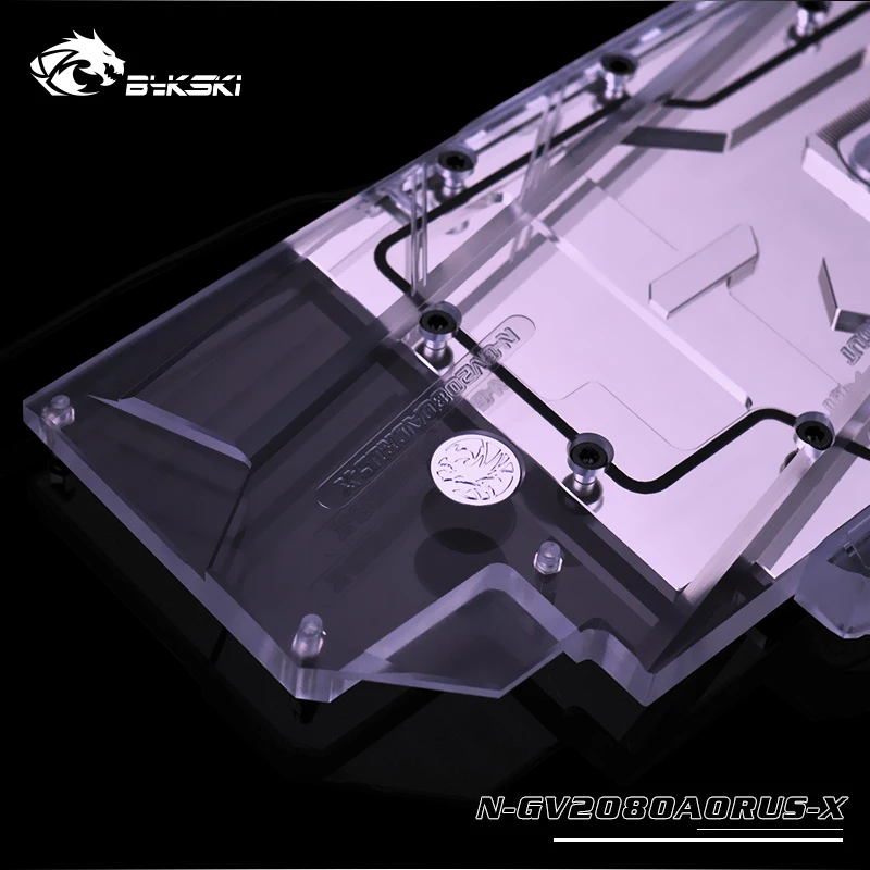 Блок ГП Bykski для GIGA AORUS RTX2080 XTREME 8G с поддержкой технологии | Компьютеры и офис