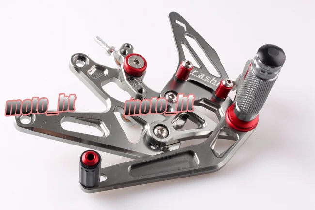 Регулируемые подножки GZYF для мотоцикла с ЧПУ Задние Yamaha YZF R1 2004 2005 2006 алюминиевый