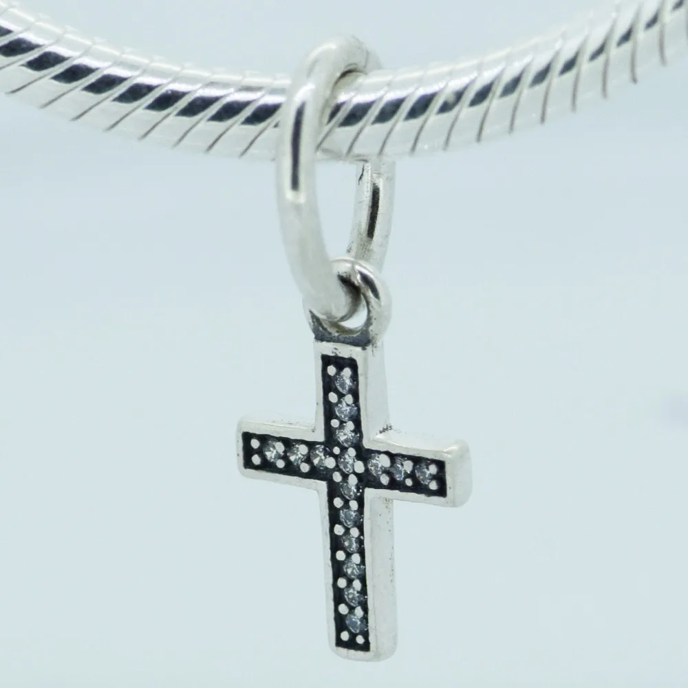 Подходит серебряный браслет с шармами и цепочки ожерелья 100% 925 стерлингового