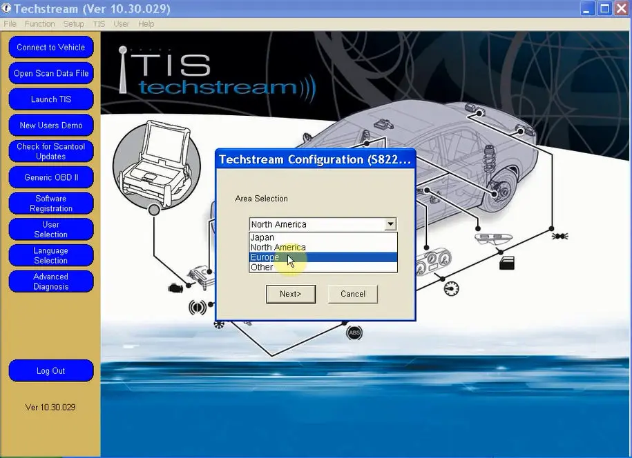 V14.10.028 Techstream VCI интерфейс для Toyota Mini VCI J2534 OBD2 сканер для Toyota TIS Mini-vci FT232RL диагностический кабель
