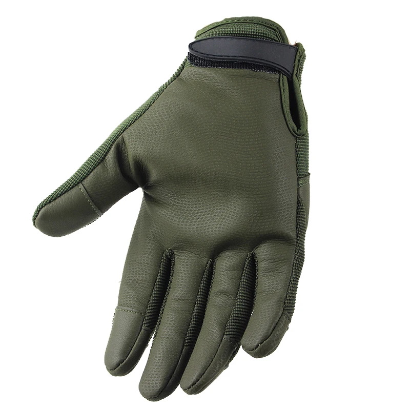 Мужские армейские перчатки SWAT военные тактические с полными пальцами для