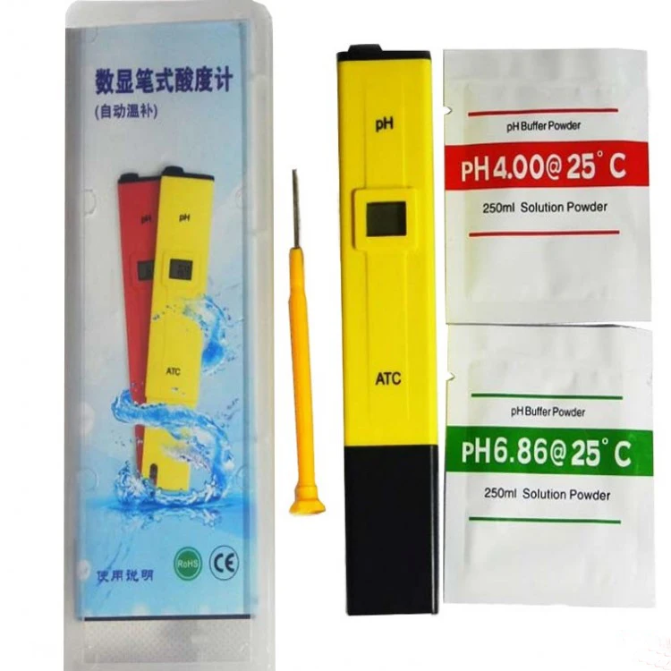 

ph test water quality pH monitoring pen ph complement warm-type detection Aquarium PH meter wholesale