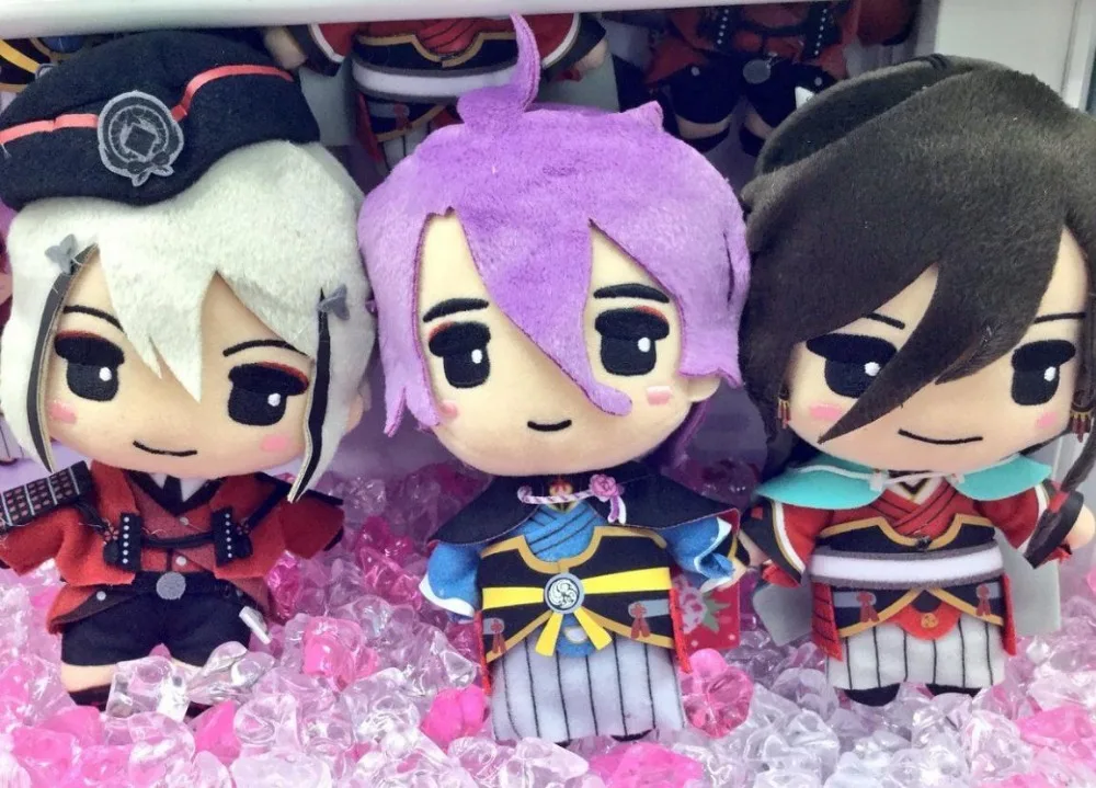 Touken Ranbu плюшевая кукла мягкая игрушка Hyuga Kasen Kanesada Япония