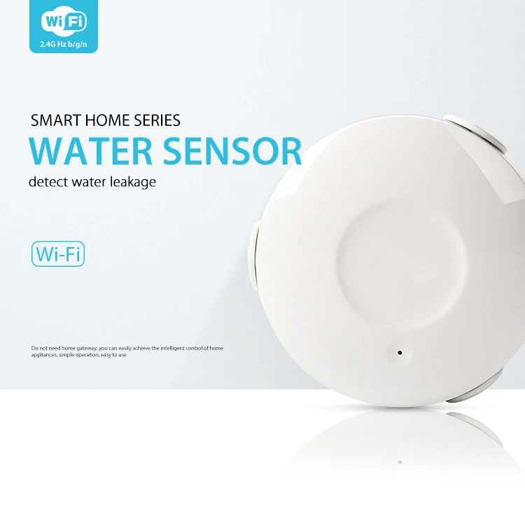 Yobang Security Smart WIFI Wireless Water Leakage Sensor Detector Flood Alarm APP Notification Alert | Безопасность и защита