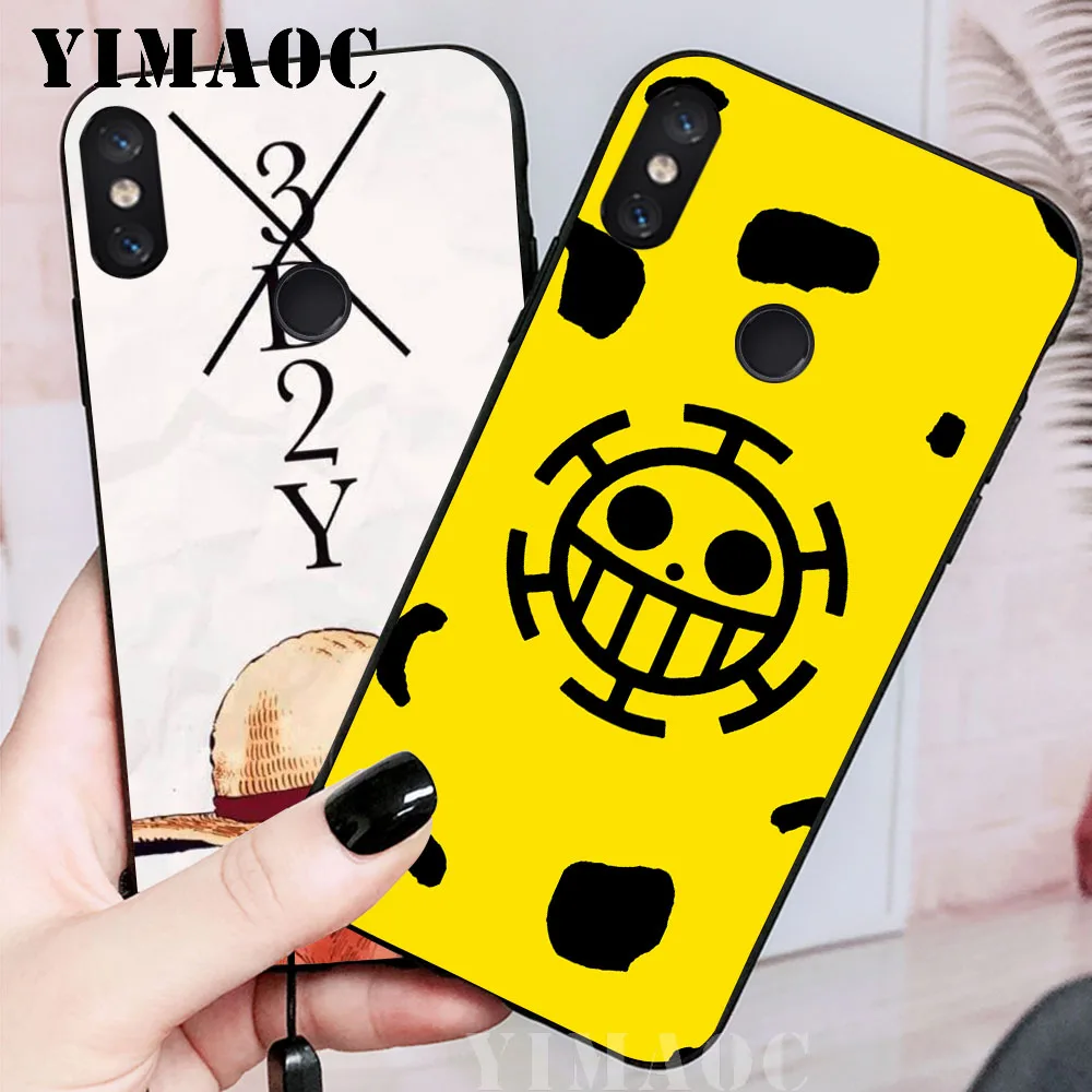 YIMAOC Anime One Piece Soft Case for Xiaomi Mi5 Mi5S Mi6 Mi9 Mi8 Lite SE A1 A2 Pocophone F1 MAX 3 |