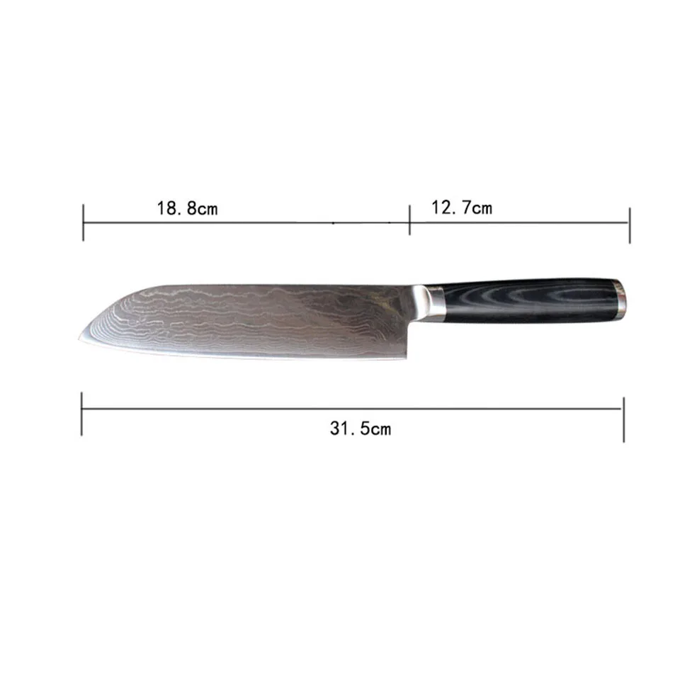 Набор дамасских ножей FINDKING 8 дюймовый нож шеф повара 7 5 дюйма santoku Универсальный 3