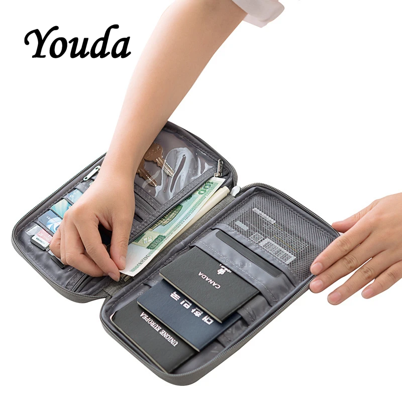 Новинка 2018 сумка Youda для паспорта Высококачественная водонепроницаемая из ткани