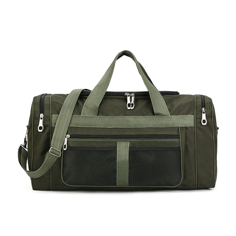 Army Green Нейлоновая сумка для спортзала, большая дорожная сумка для женщин и мужчин, дорожная сумка Dufflel Sac De, спортивные сумочки, сумка-мешок - Цвет: Army Green