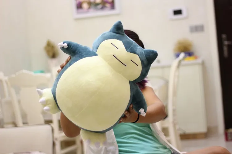 50 см 1 кг Большой Snorlax Kabigon Big Go плюшевая игрушка чучело Мягкая кукла
