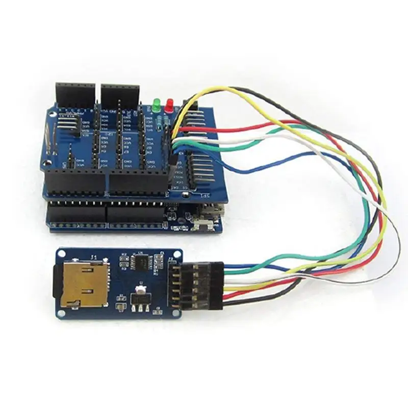 5 шт. микро SD карта Micro SDHC Мини TF адаптер считыватель модуль для Arduino R20 | Компьютеры