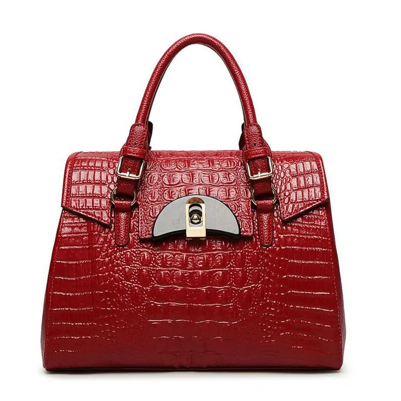 Новая женская сумка из натуральной крокодиловой кожи | Багаж и сумки