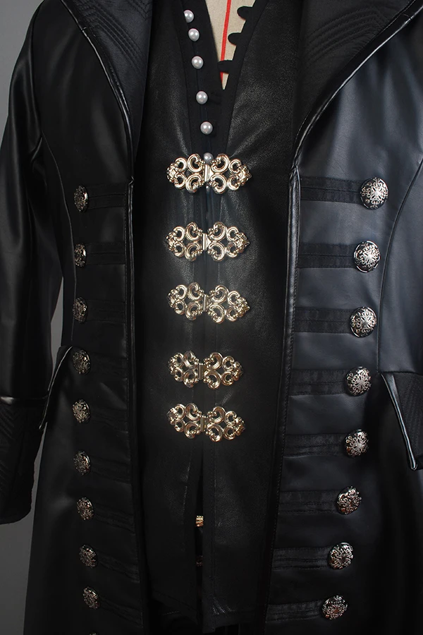 Костюм для косплея человека Once Upon A Time накидка пиджак брюки костюмы на Хэллоуин