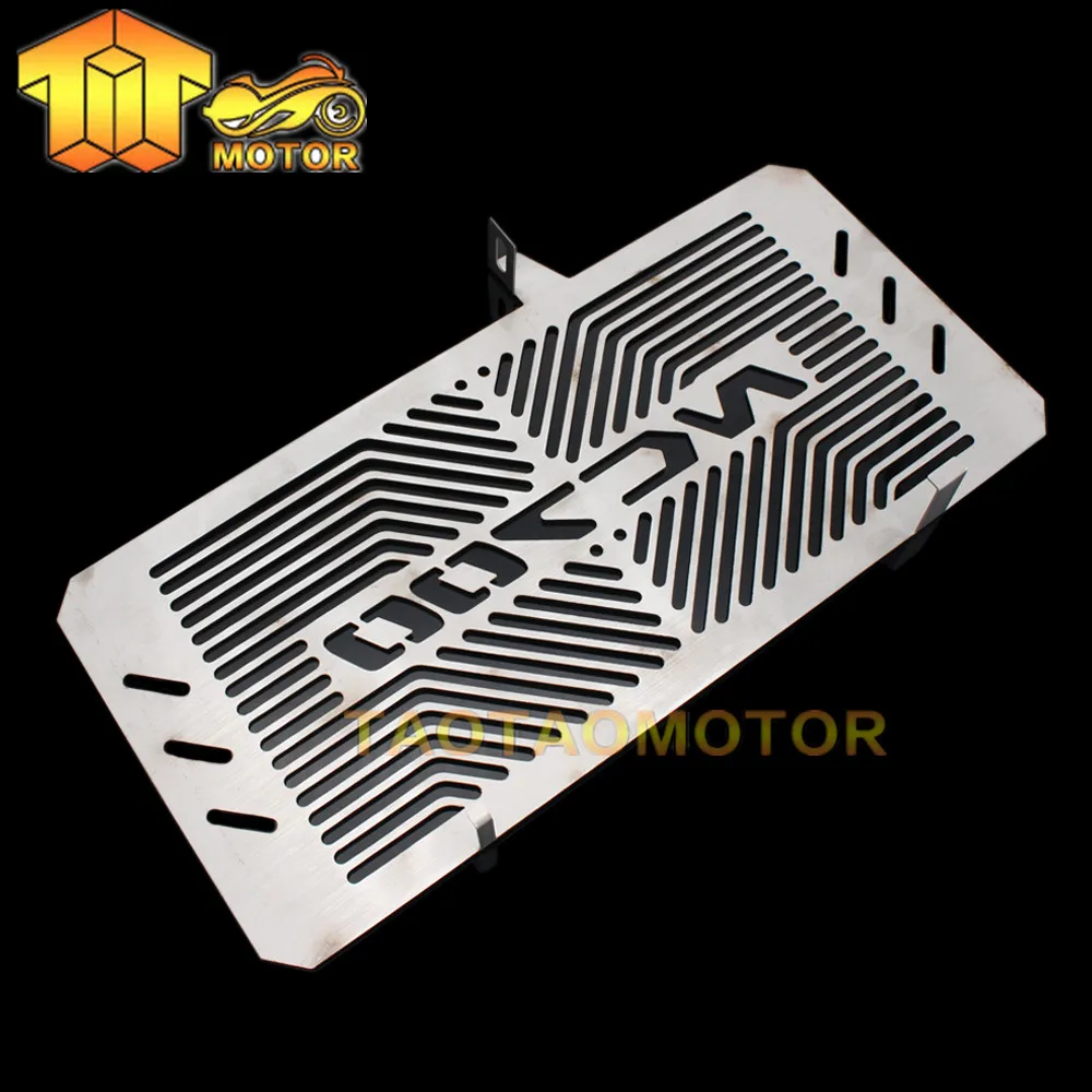 Серебряные Мотоциклетные аксессуары CK крупного рогатого скота Защита радиатора