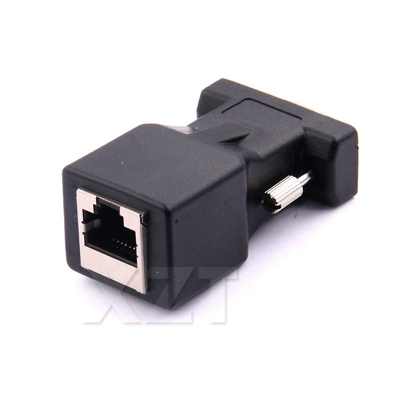 10 шт. Переходник VGA для Lan Cat5 Cat5e RJ45 Ethernet | Компьютеры и офис