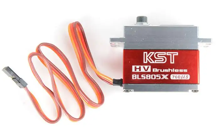 Бесщеточный сервопривод высокого напряжения KST BLS805X HV металлический для 550 700 RC