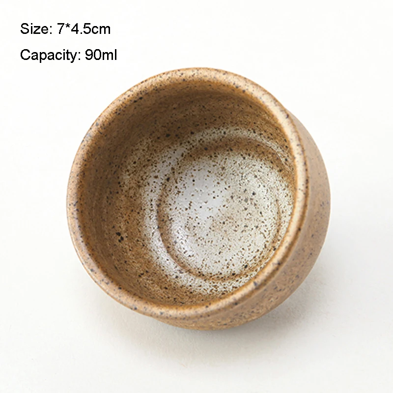 Чайная чашка из сиреневой глины в японском стиле 90 мл|cup cups|cup tea setcup |