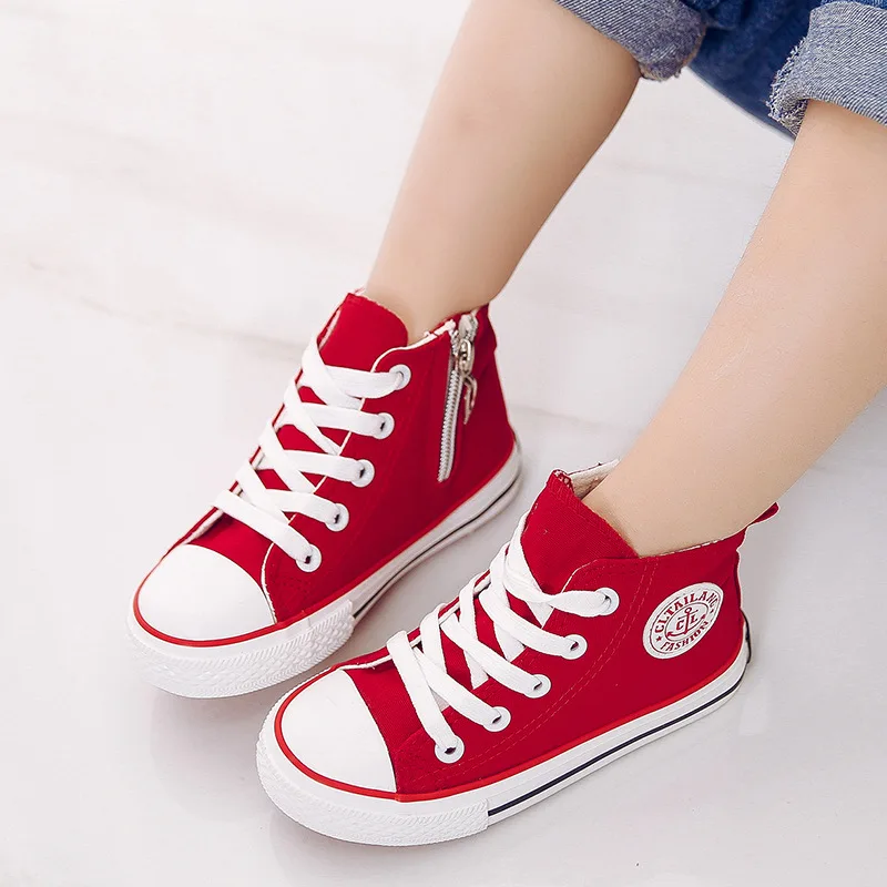 Холст Детская Спортивная обувь 2018 Демисезонный модные Обувь для мальчиков