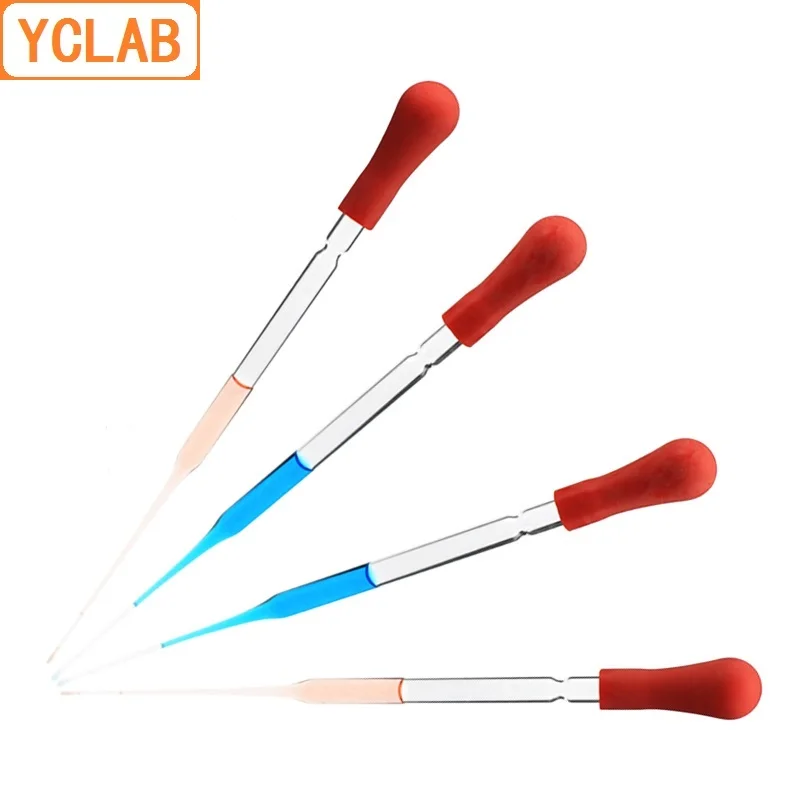 YCLAB 20 см пастеризованная капельная пипетка прозрачный стеклянный прямой
