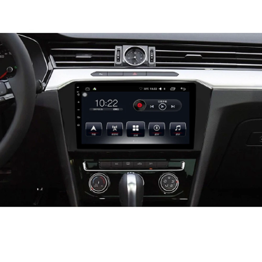 Автомобильный мультимедийный плеер 1 Din Android 7 автомобильный DVD для VW/Volkswagen Magotan