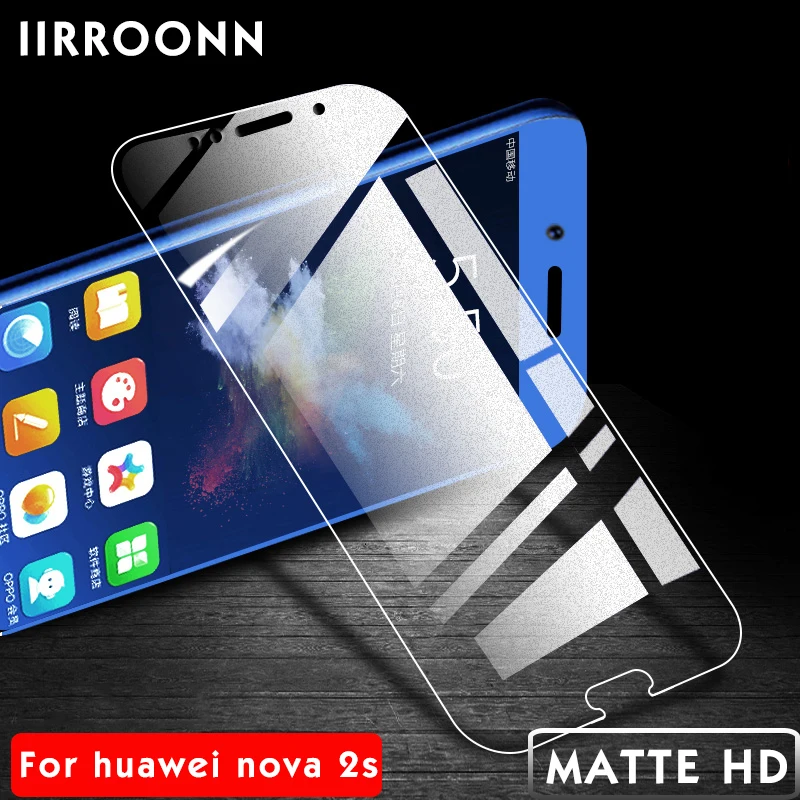 Матовая полноэкранная Защитная пленка для Huawei nova 2 2s закаленное стекло матовая