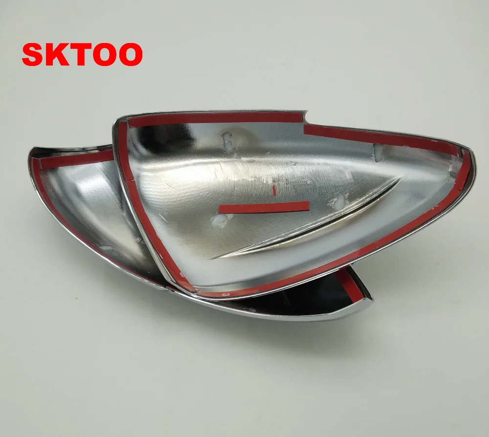 SKTOO автомобиля Stying подходит для peugeot 301 308 408 508 2008 3008 308 S боковой двери боковое зеркало хром крышка заднего вида Кепки аксессуары
