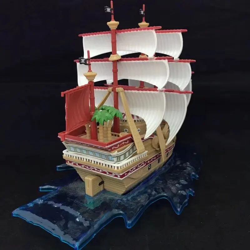 New hot sale ONE PIECE Red Hair Pirates ship Rede Buddha 17CM PVC gift for children free shipping | Игрушки и хобби