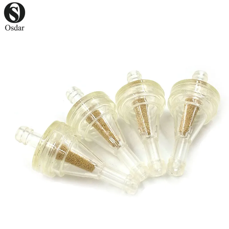 Газа inline Карбюраторы для мотоциклов топливный фильтр 1/4 &quot6 мм Мотоцикл ATV Honda Polaris