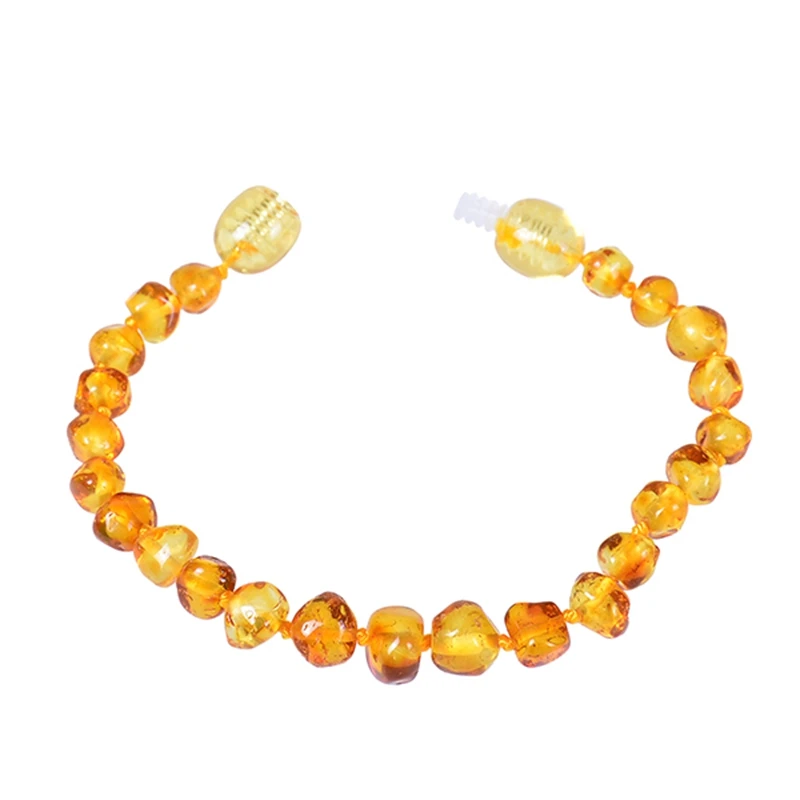 

Luxury Natural Amber Pacifiers Leash Necklace Bracelet Supply Certificate Authenticity Genuine Baltic Amber Stone Baby Gift L