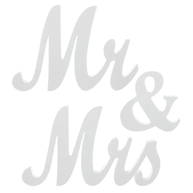 3 шт./компл. деревянный MR MRS Свадебные знаки золото деревянные номера свадебных столов декорации в виде букв ко Дню Святого Валентина вечерние буквы знак