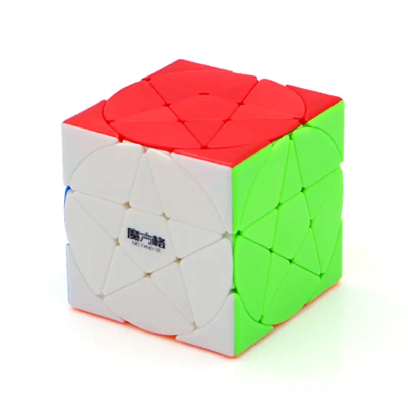 Qiyi mofangge Пентакль Cube Магический кубик Рубика скоростной или Stickerless Скорость CubePuzzle звезда твист игрушечные кубики рубика для Для детей - Цвет: Stickerless