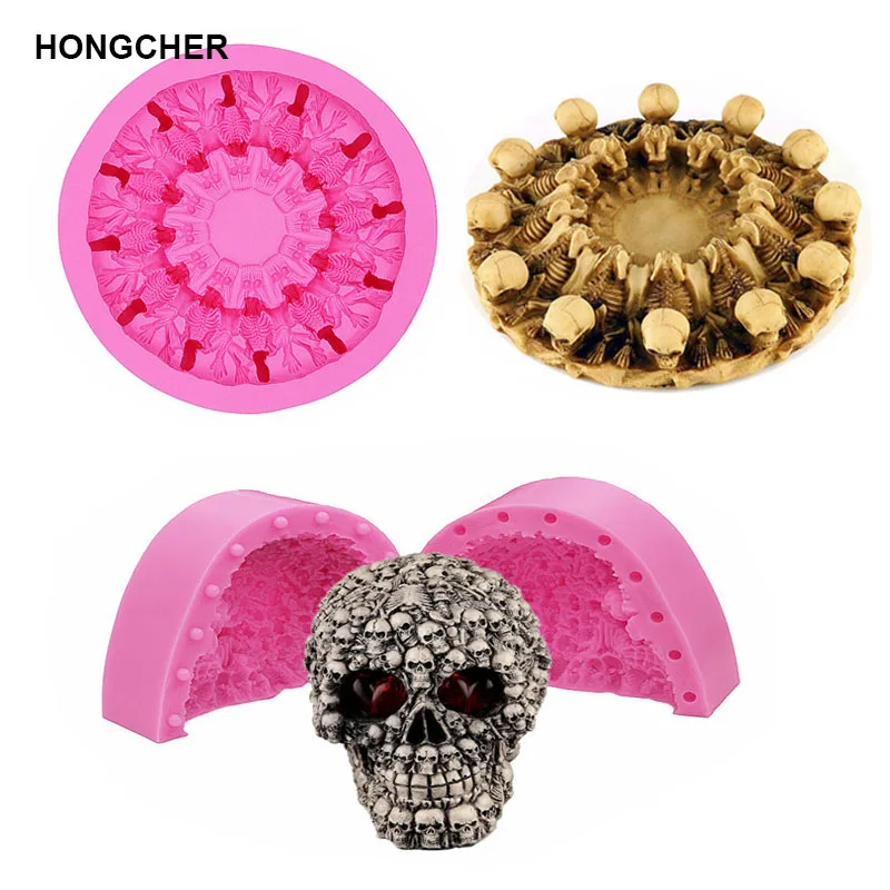 Новая серия для Хэллоуина декоративные украшения taro форма призрака силиконовая