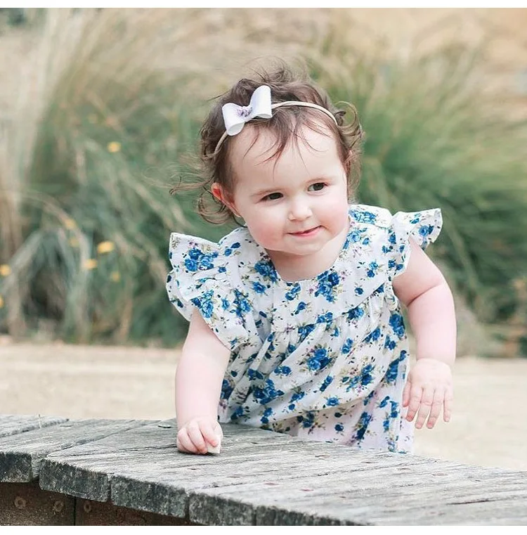 Kids Dresses for Girls Baby Girl Dress Casual Clothes Vestidos Children Tutu Princes Floral Flying Sleeve | Детская одежда и обувь