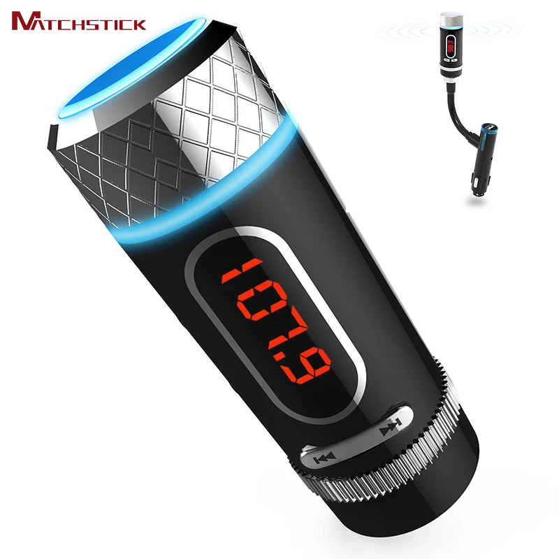 Rotatablesplit типа Bluetooth Hands Free Car Kit беспроводной fm-модуляторы MP3 плеер с ЖК-дисплей