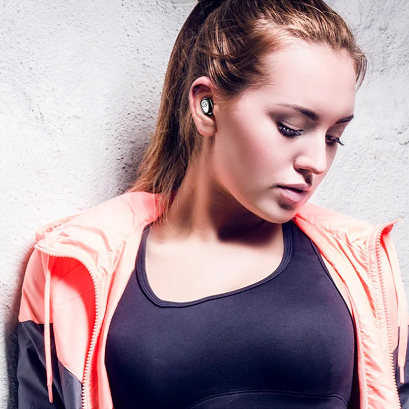 Bluetooth наушники TWS беспроводные 5 0 стерео гарнитура с зарядным боксом 2200 мАч