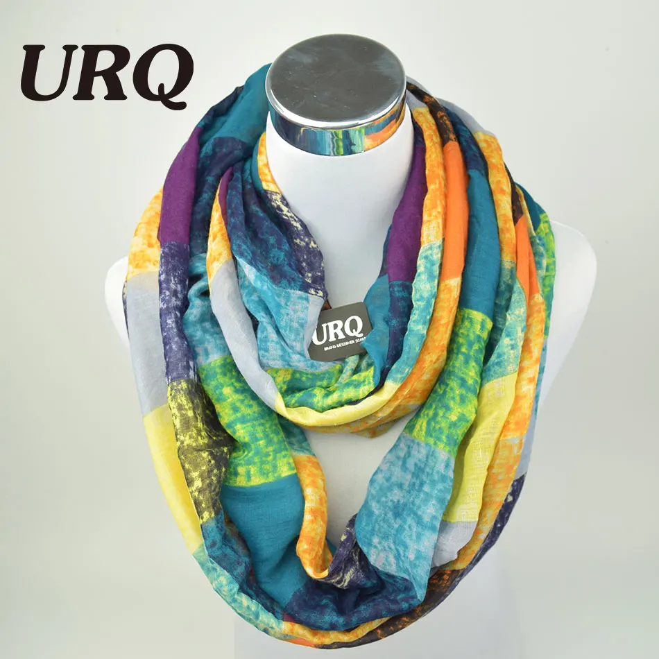 Шарф Infinity для женщин модные дизайнерские зимние трубчатые шарфы теплые