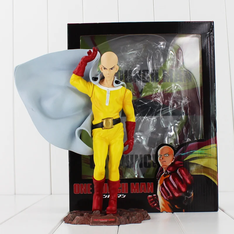 Большие размеры 25 см ONE PUNCH MAN ПВХ Фигурки Сайтама игрушки MAN|pvc action figure|figure actionaction man