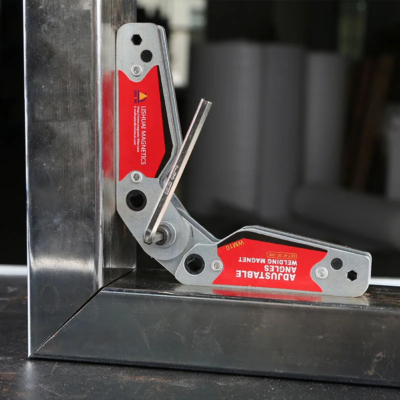 ALLSOME 20 200 градусов Регулируемый угловой сварочный магнит/Неодимовый магнит зажим