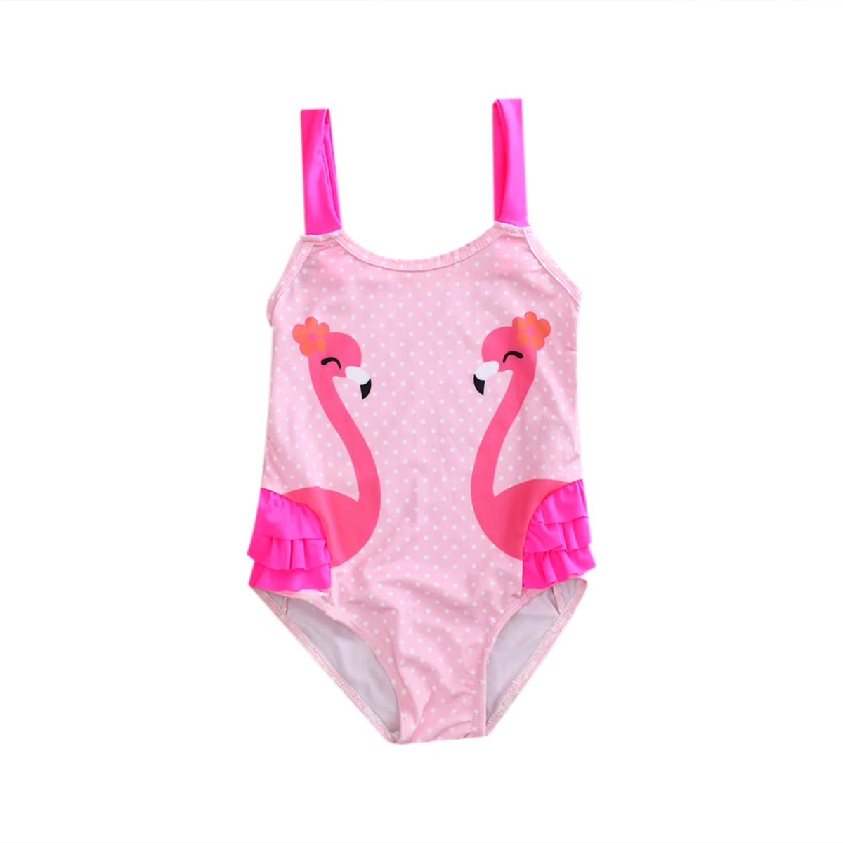 Милый детский купальник для маленьких девочек лебединые купальники Цельный