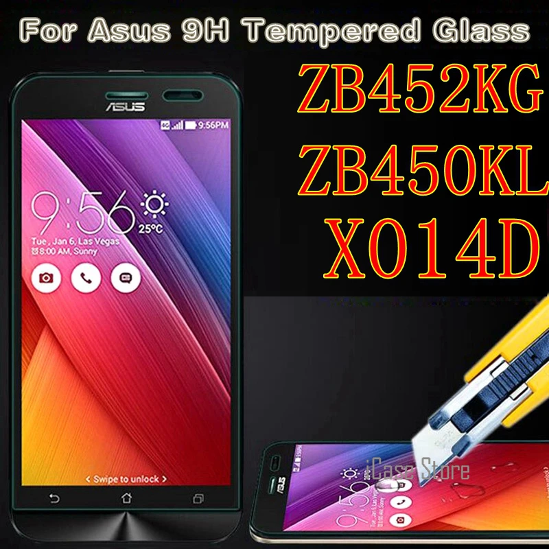 Защитная пленка из закаленного стекла для asus zenfone GO чехол ZB452KG ZB450KL ZB452 452 KG ZB4520 450 KL _