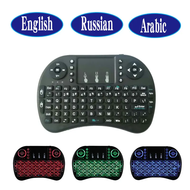 I8 Мини клавиатура 2 4g беспроводной пульт дистанционного управления для Android tv box as