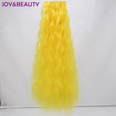 JOY& BEAUTY, 60 см, длинные кудрявые волосы, конский хвост, шиньоны, шнурок, конские хвосты, синтетические волосы для наращивания, шиньоны, Peruca - Цвет: #22