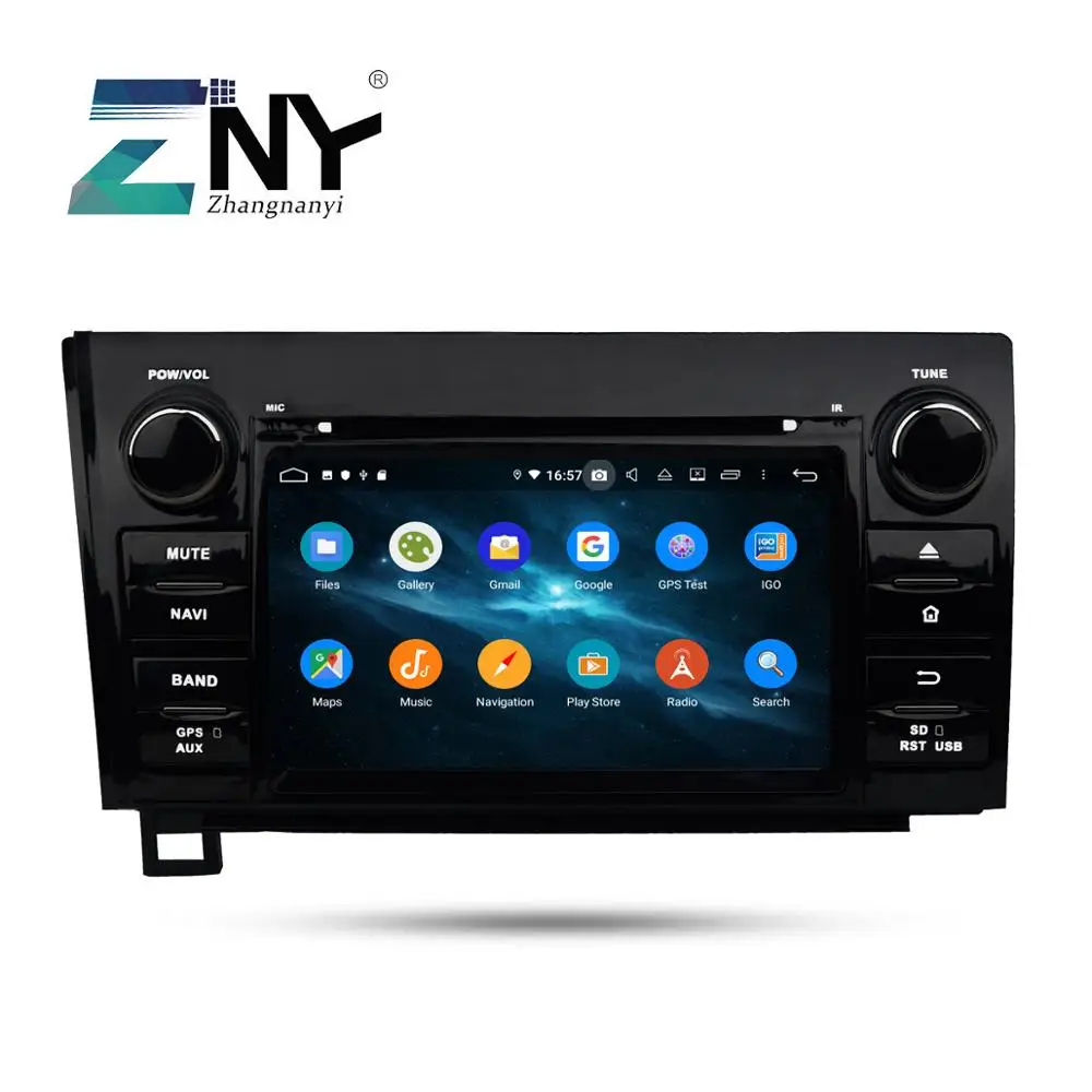 " HD 2 Din Android 9,0 автомобильный стерео для Toyota Tundra Sequoia 2007 2008 2009 2010 2011 2012 2013 радио DSP gps навигацией, Wi-Fi