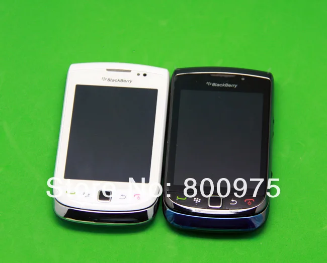 Фонарь BlackBerry 9800 Мобильный телефон OS смартфон разблокированный 3g Wifi Bluetooth gps мобильный телефон и белый
