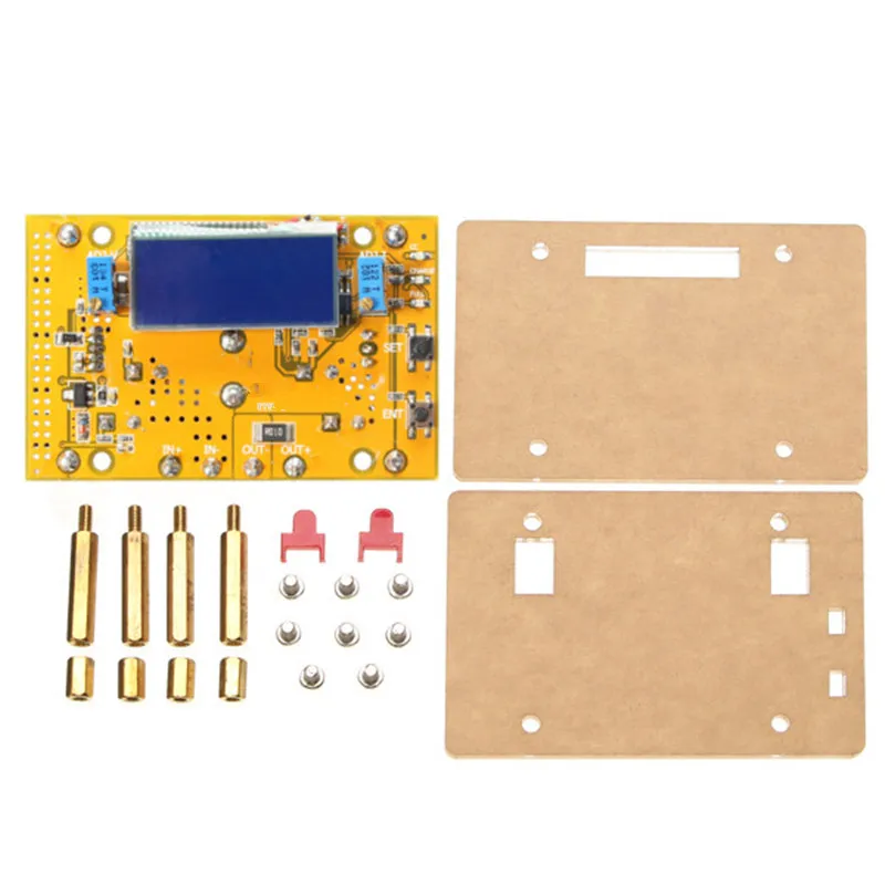 10А DC-DC ЖК-дисплей Регулируемый понижающий источник питания напряжение тока